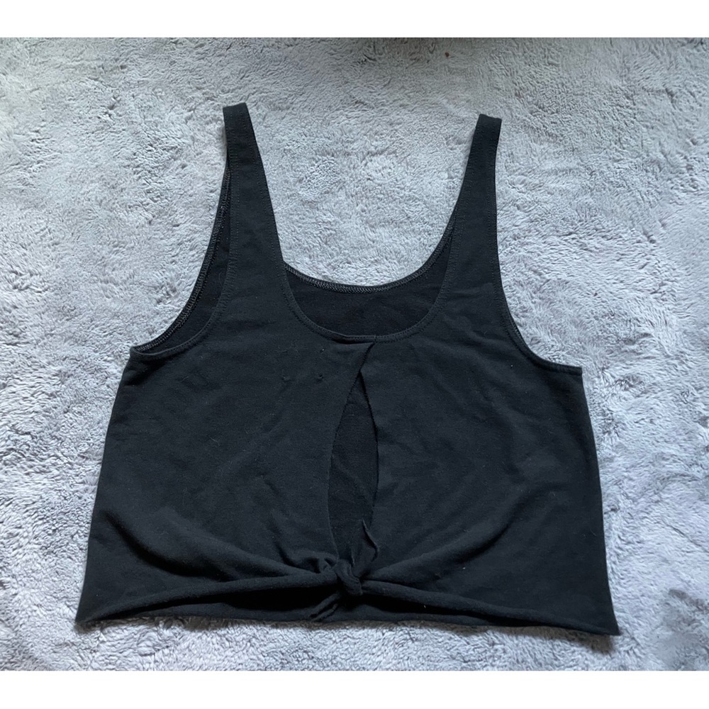 aerie tie back tank top
